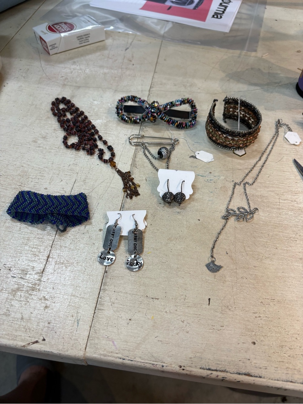 Assorted Women's Jewelry Set - Multicolor Beaded & Silver-Tone Pieces